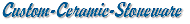 Personalized Stoneware from The Mail Order Shoppe