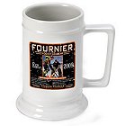 Personalized Hockey German Beer Steins