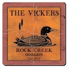 Loon Puzzle Coasters