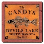 Walleye Puzzle Coasters