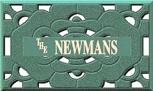 Personalized Die Cut Door Mats