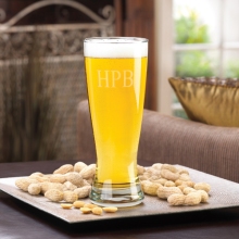 Engraved 20 oz. Grand Pilsner Glasses