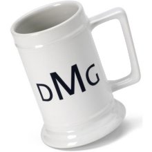 Monogrammed Ceramic Beer Steins
