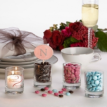 Favorlights Printed Wedding Votive Candle Favors