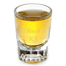 Engraved Distinction Shot Glass