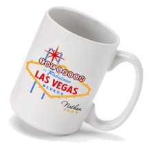 Personalized Las Vegas Wedding Party Coffee Mugs