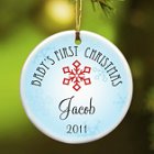 Baby Boys First Christmas Tree Ornaments